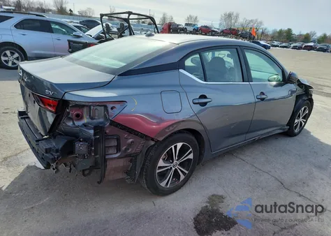 2020 Nissan Sentra Sv z USA, uszkodzony, nr VIN 3N1AB8CV7LY220558